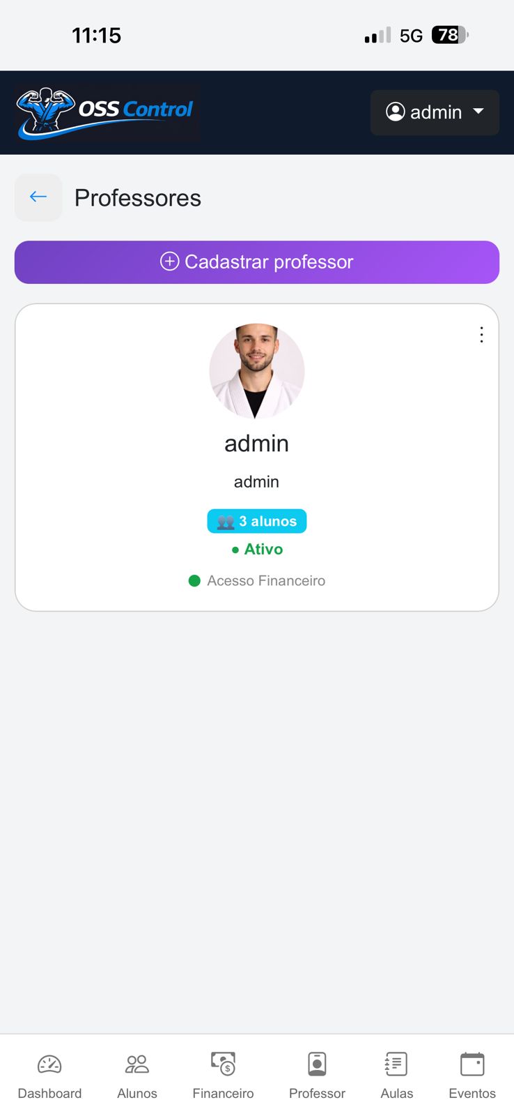 Print do OSS Control